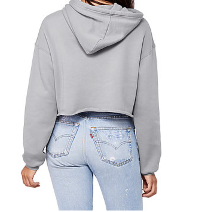 Cropped Fleece Hoodie – Sports As Told By A Girl