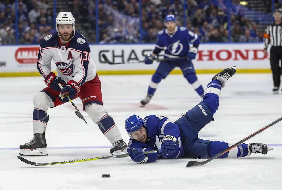 The Tampa Bay Lightning are on the verge of getting swept in the first round of the Stanley Cup playoffs. What happened to one of the best teams in the NHL?