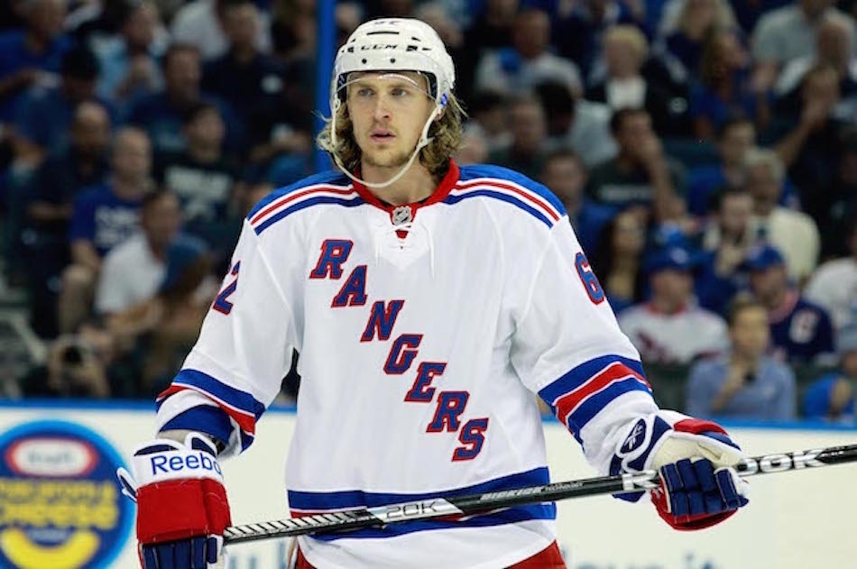 The Rangers traded Carl Hagelin back in 2015. The team is undergoing a rebuild and maybe they should bring back Hagelin.