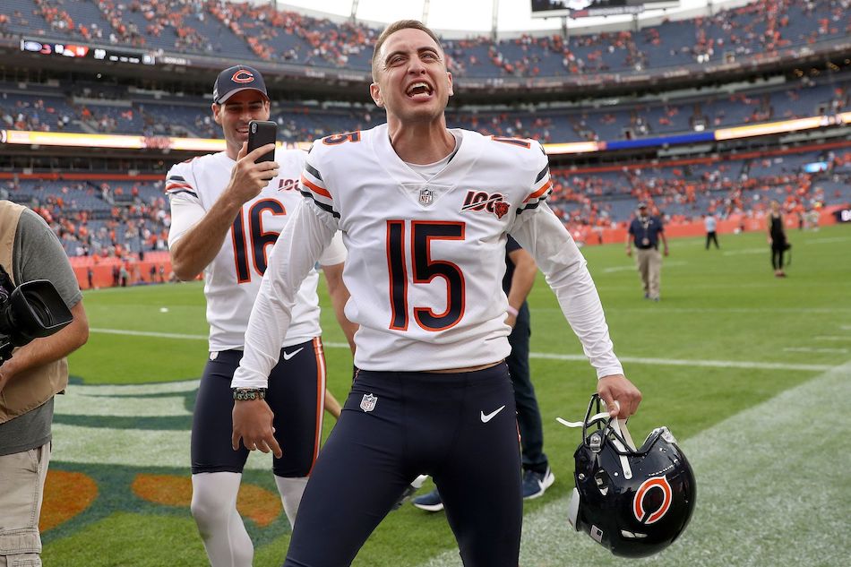 Chicago Bears kicker Eddy Pineiro is being honored for his big day on Sunday.