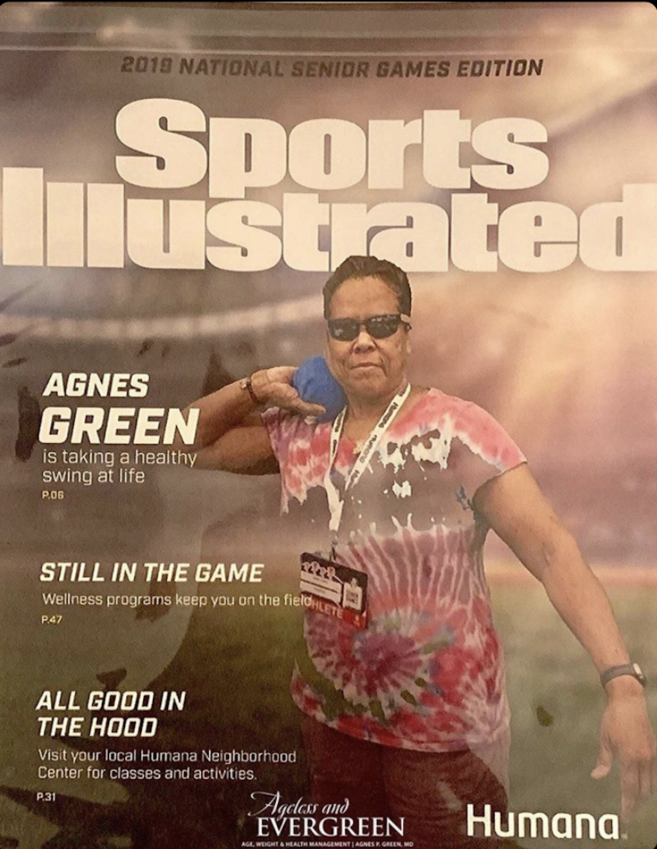 Dr. Agnes Green is a motivation to anyone looking to get into sports, but think they are too old or their time has passed them.