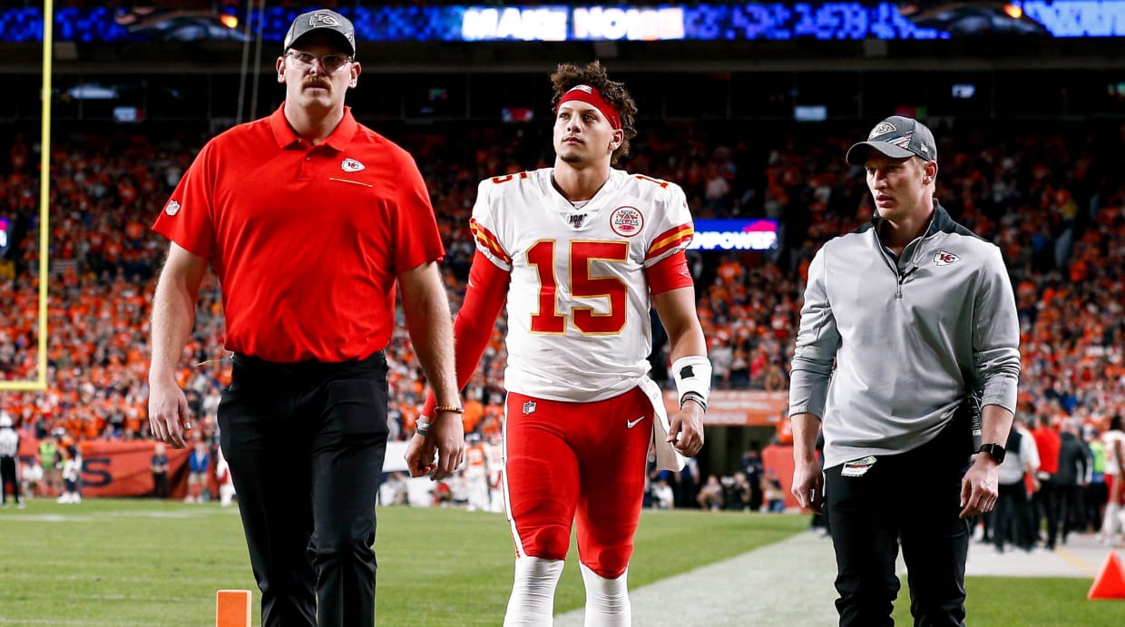 Patrick Mahomes ia an incredibly special player, but after suffering a knee injury last week it is unclear if he will be able to play.