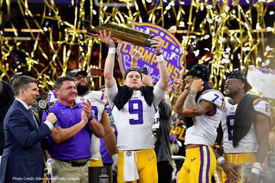It was a wild season for college football. The LSU Tigers walked away with the trophy, but it was a memorable ride.