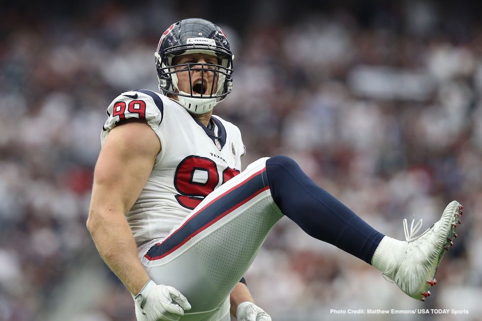 The Houston Texans are back to back AFC South division champs welcoming back a three-time Defensive Player of the Year.