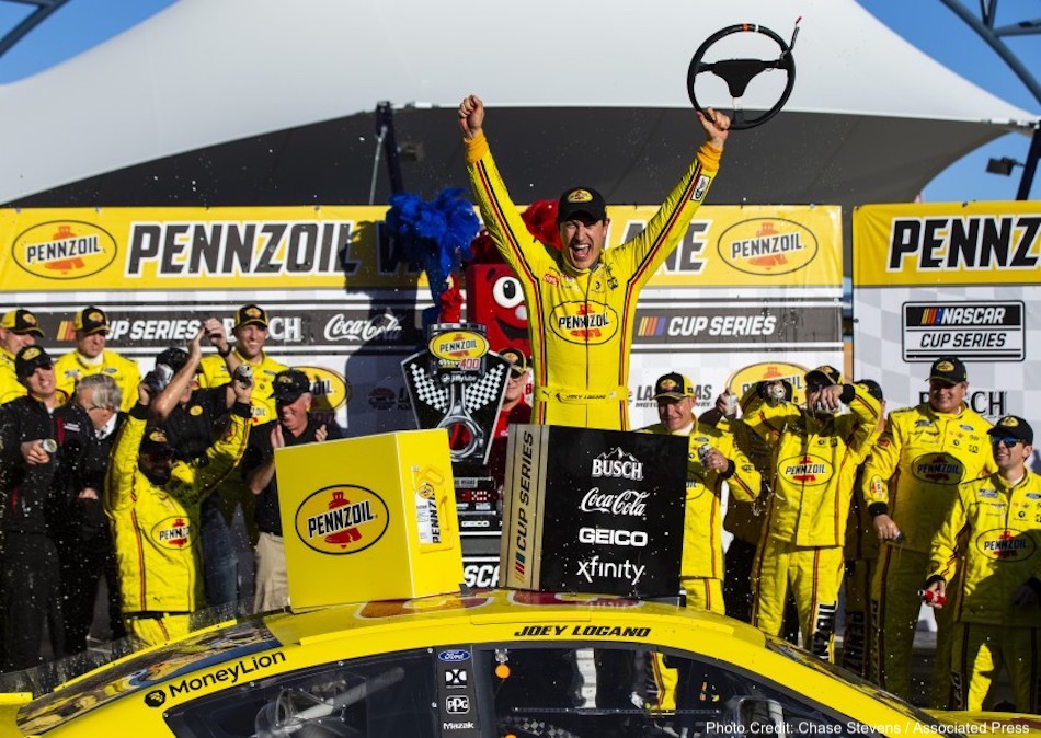 The NASCAR Cup Series was on the West Coast at Las Vegas Motor Speedway for the Pennzoil 400 with Joey Logano looking to defend his title.