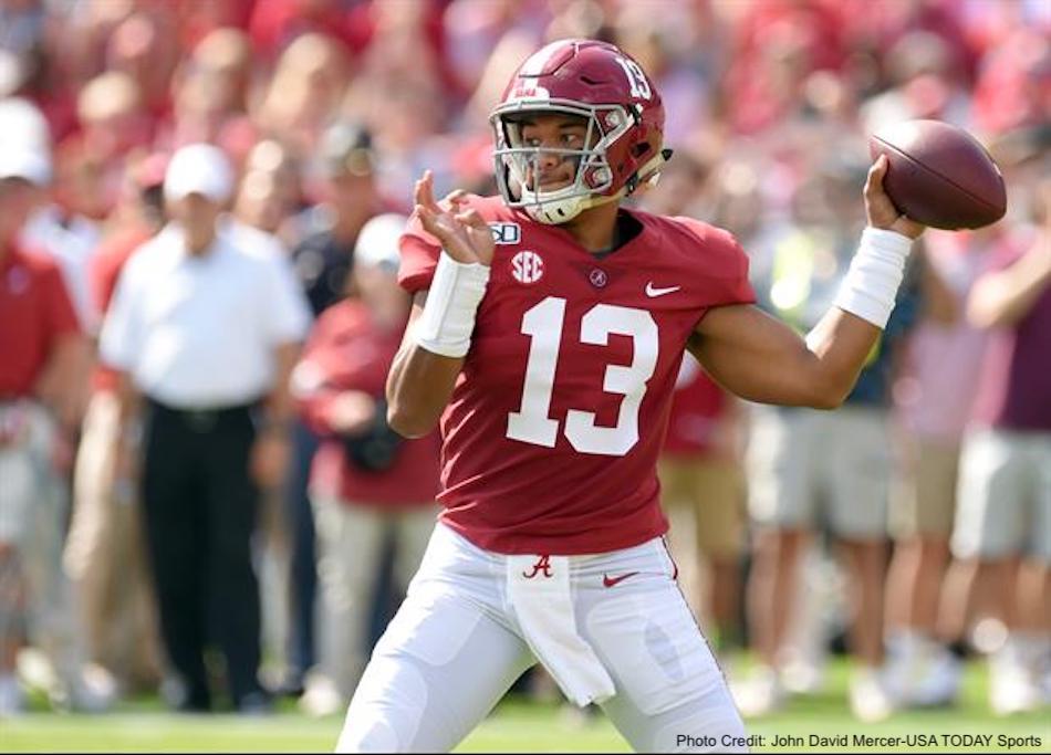 Alabama QB Tua Tagovailoa declared for this year's NFL draft. Despite suffering a season-ending injury he is expected to go high in the first round.