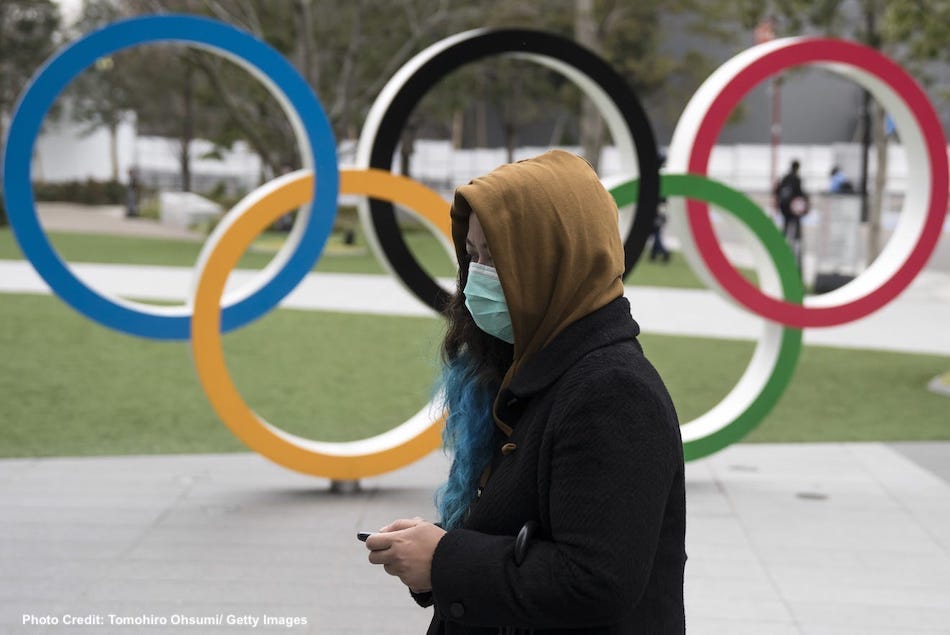 The coronavirus pandemic that has swept through the world has delayed the 2020 Olympics in Tokyo.