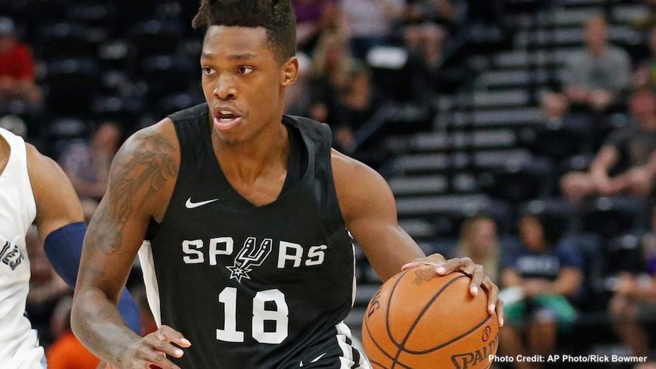Spurs Guard Lonnie Walker has been helping clean up local San Antonio businesses affected by looting.