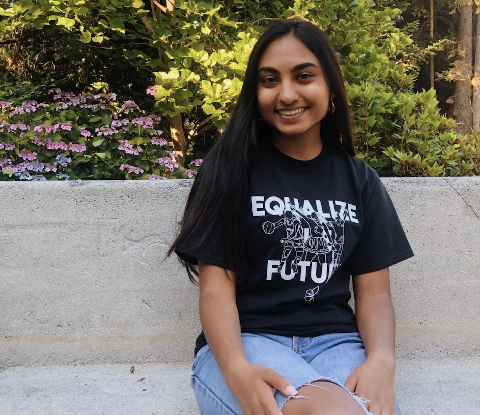 Simran Kumar, owner of the brand Equalize the Future, has a mission to make the future a better place through her brand.