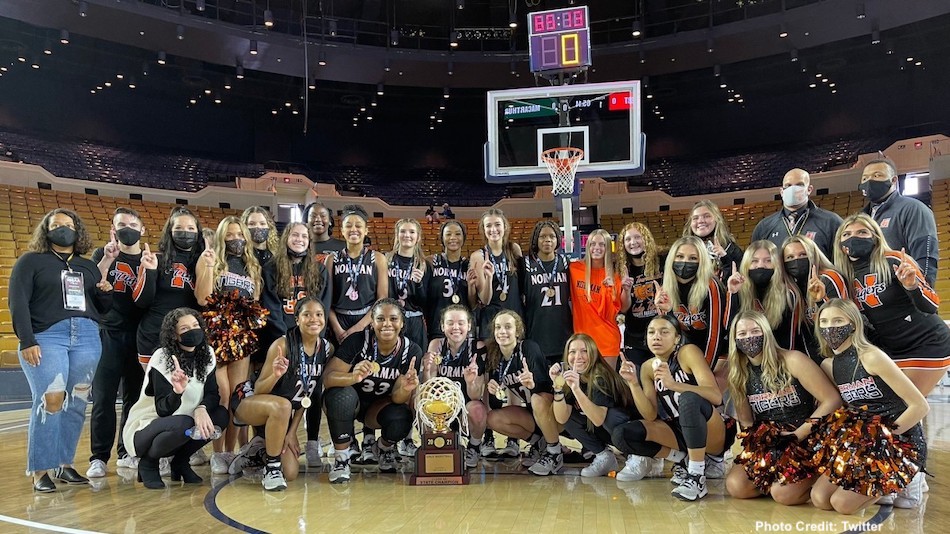 The Norman High School girl's basketball team were crowned state champions over the weekend after an undefeated season.