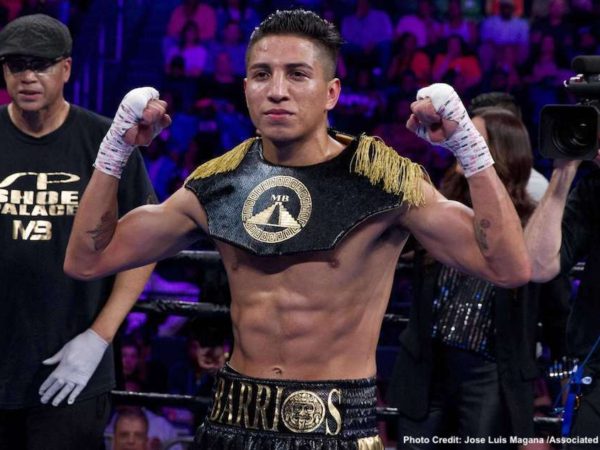 San Antonio Native Mario Barrios will defend his WBA Junior Welterweight Title against Gervonta Davis.