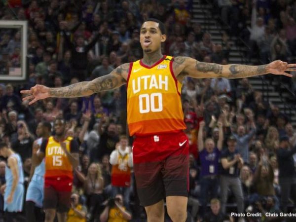 Sixth Man of the Year Jordan Clarkson gave back to the Salt Lake Community by helping one local business.
