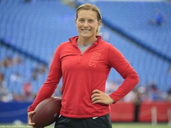 Phoebe Schecter has played, coached, and analyzed the game of American football. The former Buffalo Bills coach spoke to us about her experience in Buffalo, the importance of asking for help, and where the NFL is still missing the mark on diversity.